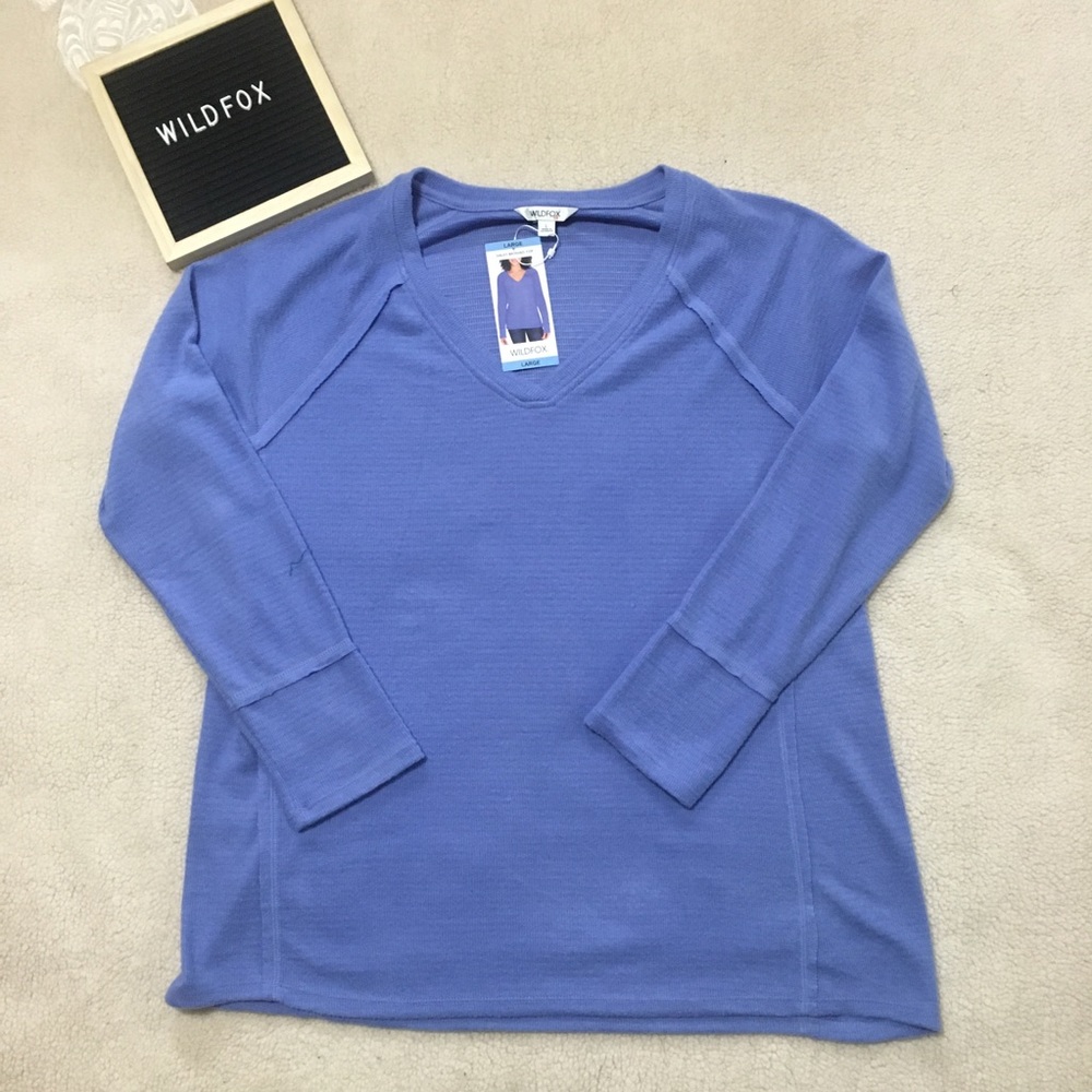 NWT Wildfox Haley Brushed Top